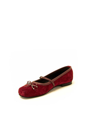 Ballerina crosta bordeaux