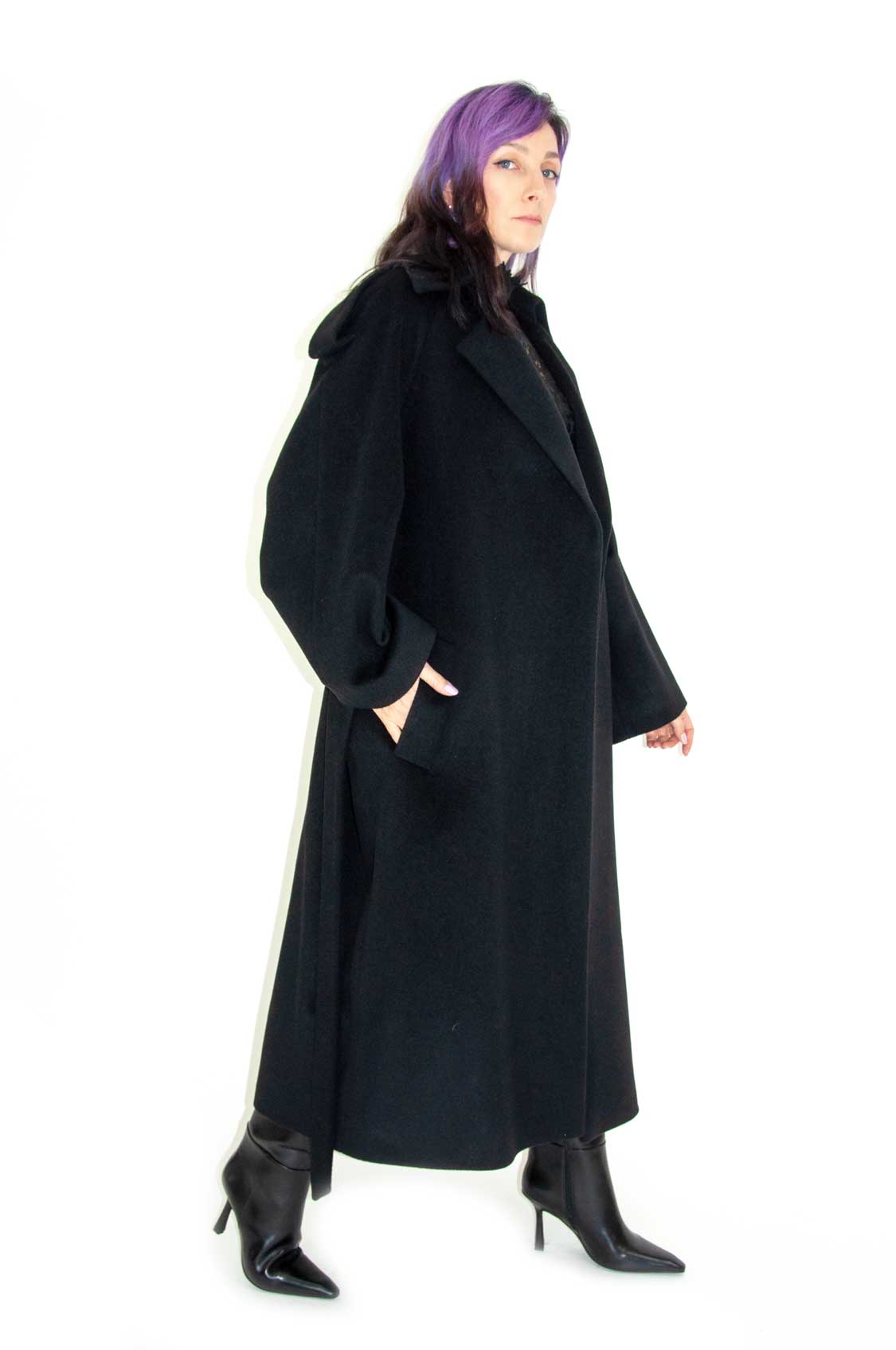 Cappotto vestaglia black