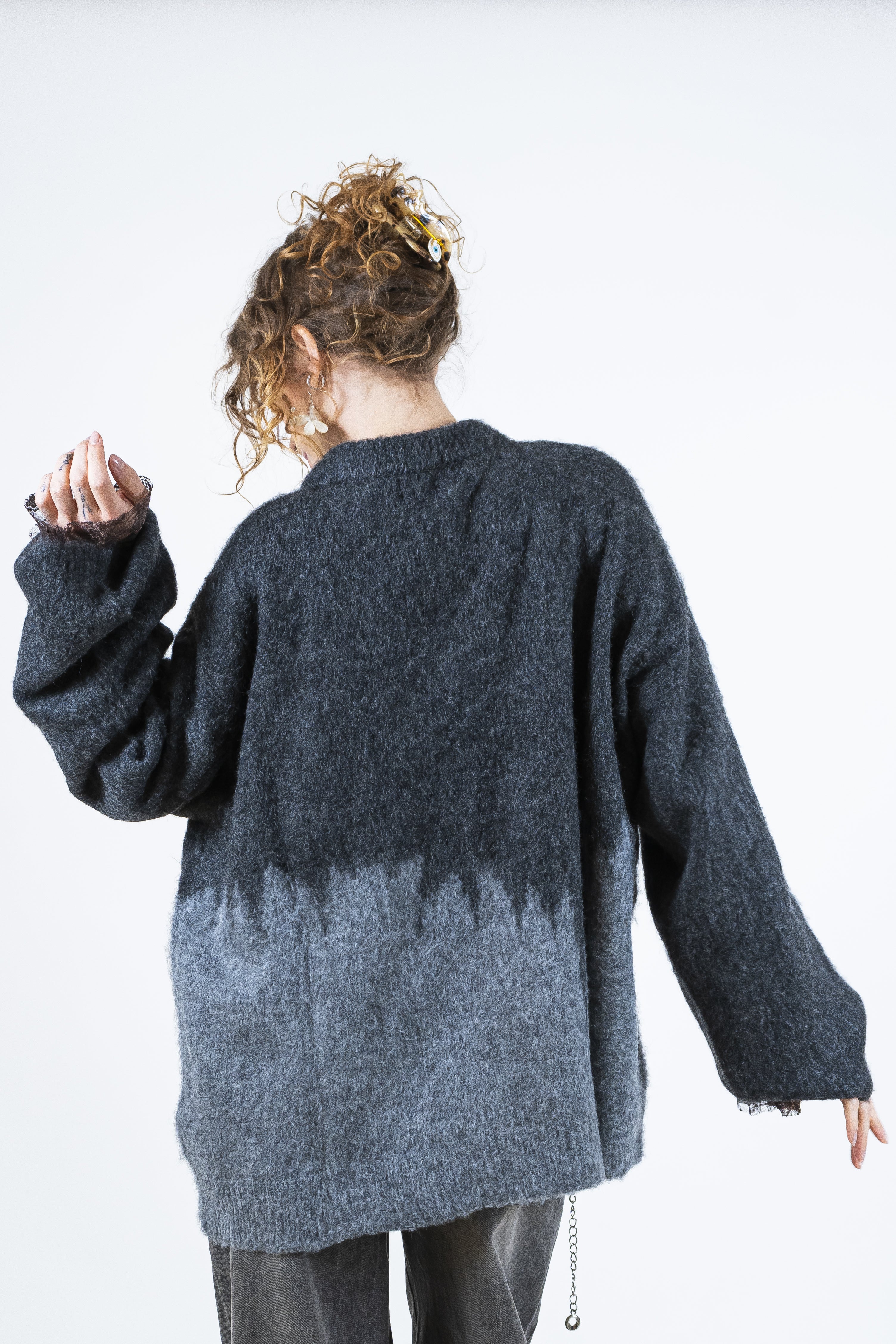 Maglia bicolore grey