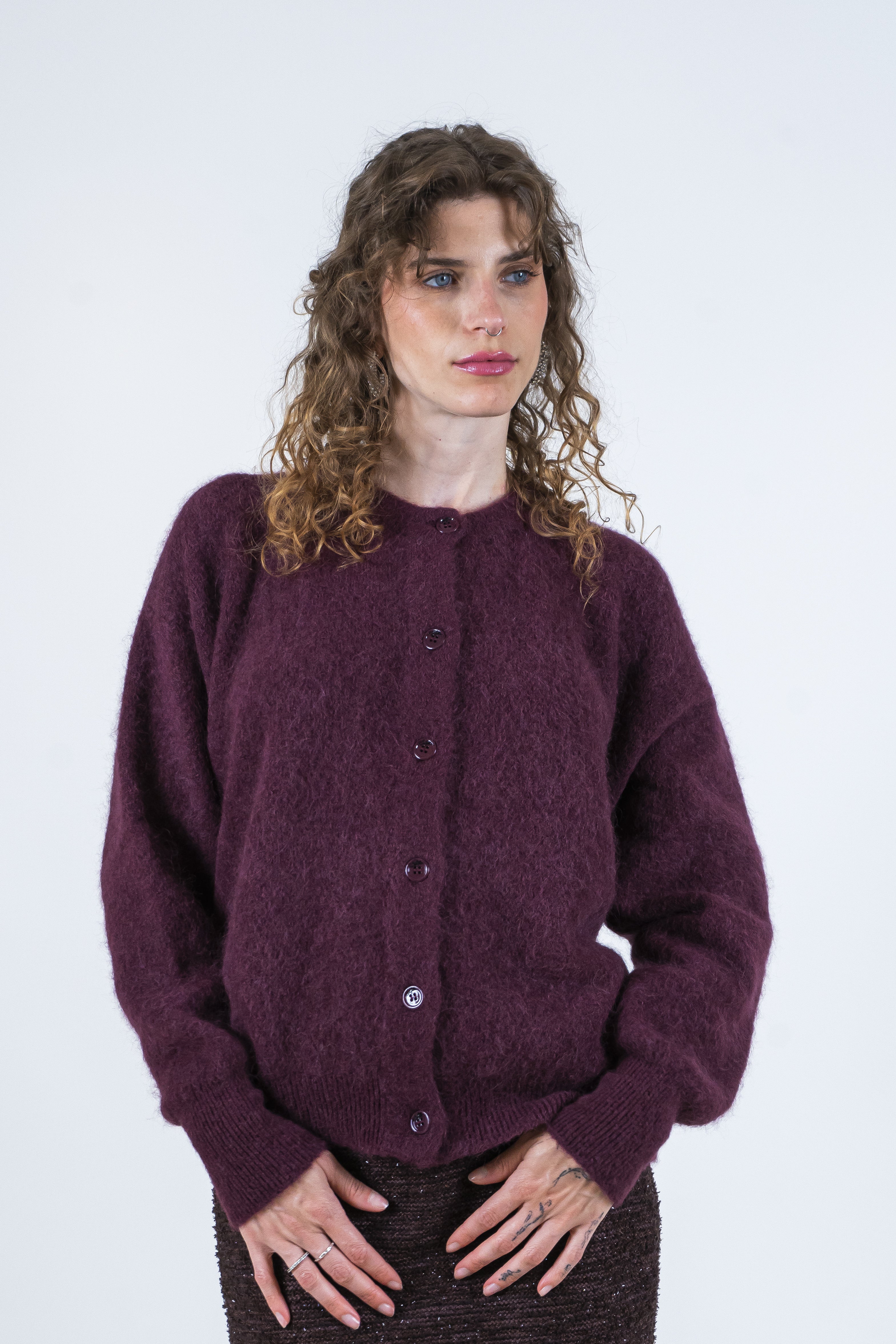 Cardigan alpaca saba