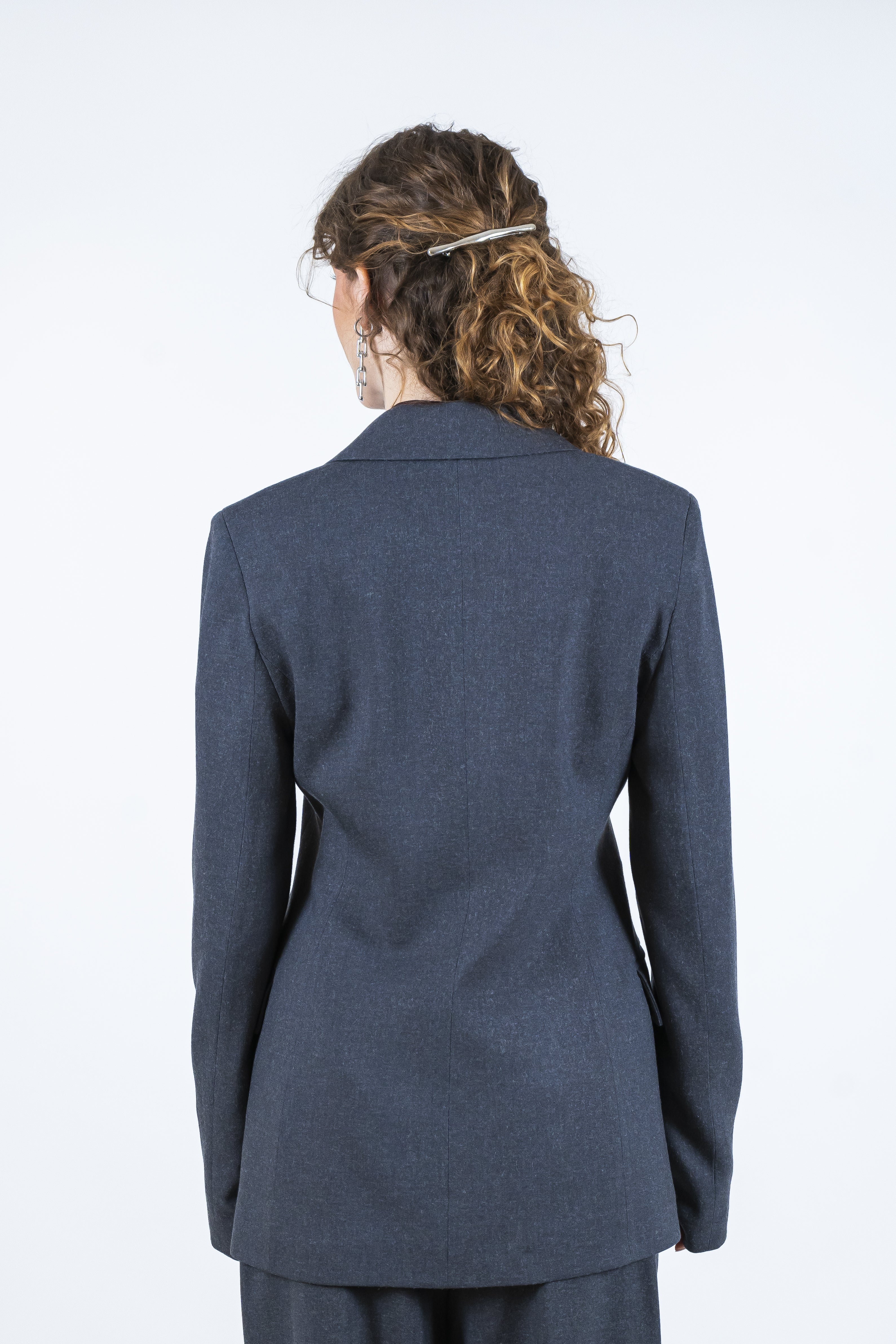 Giacca slim mélange