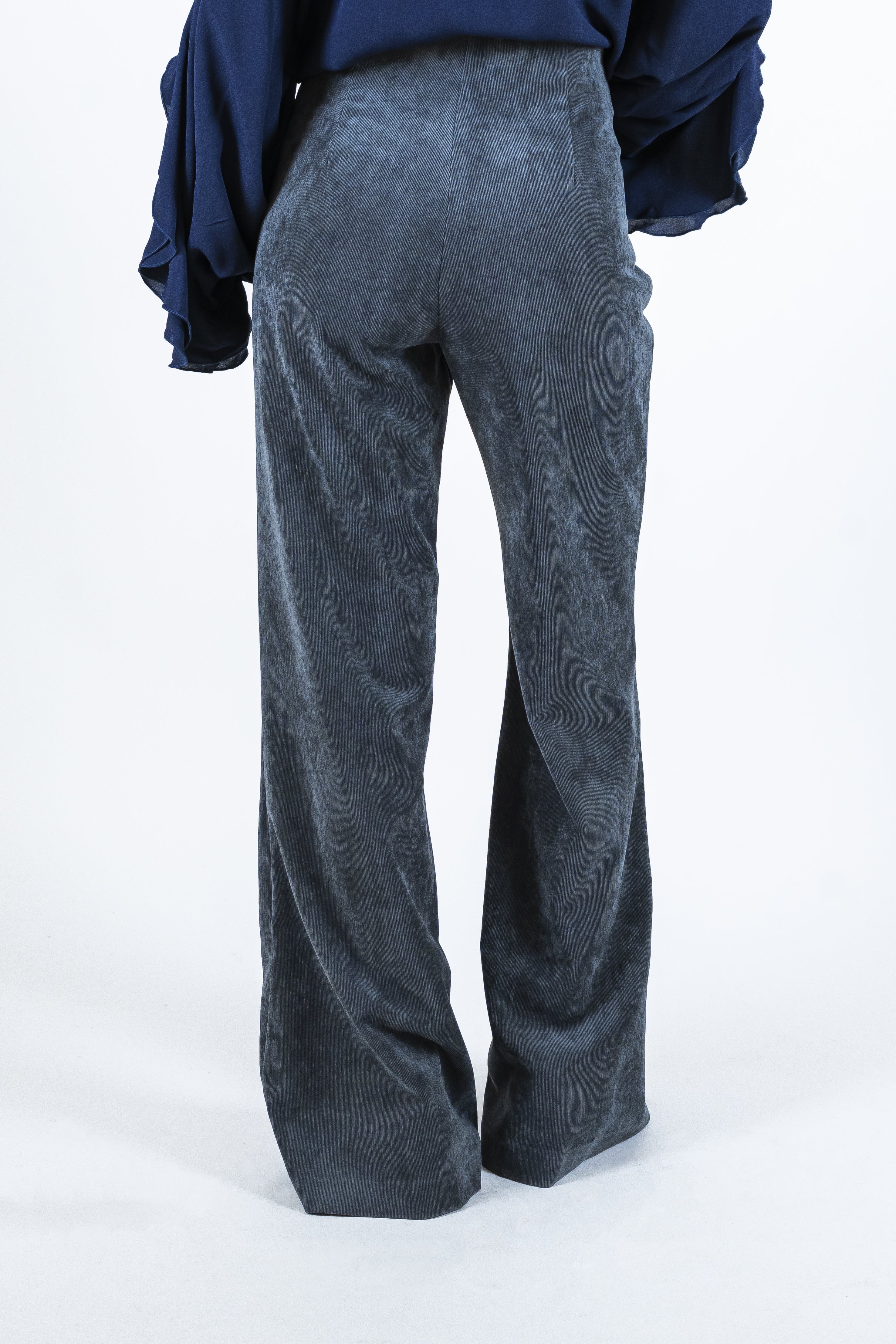 Pantalone velluto asfalto