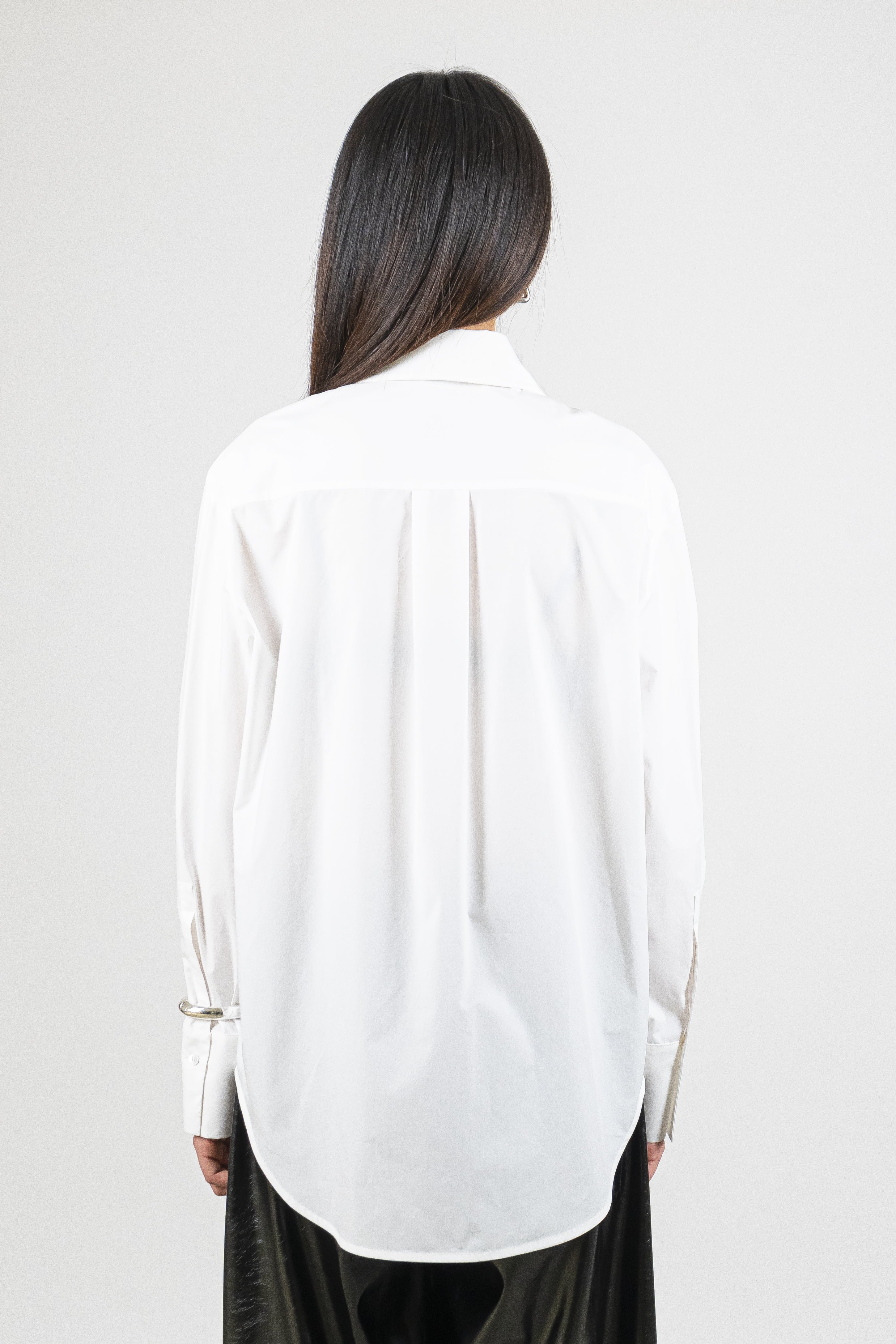 Camicia colletto perle