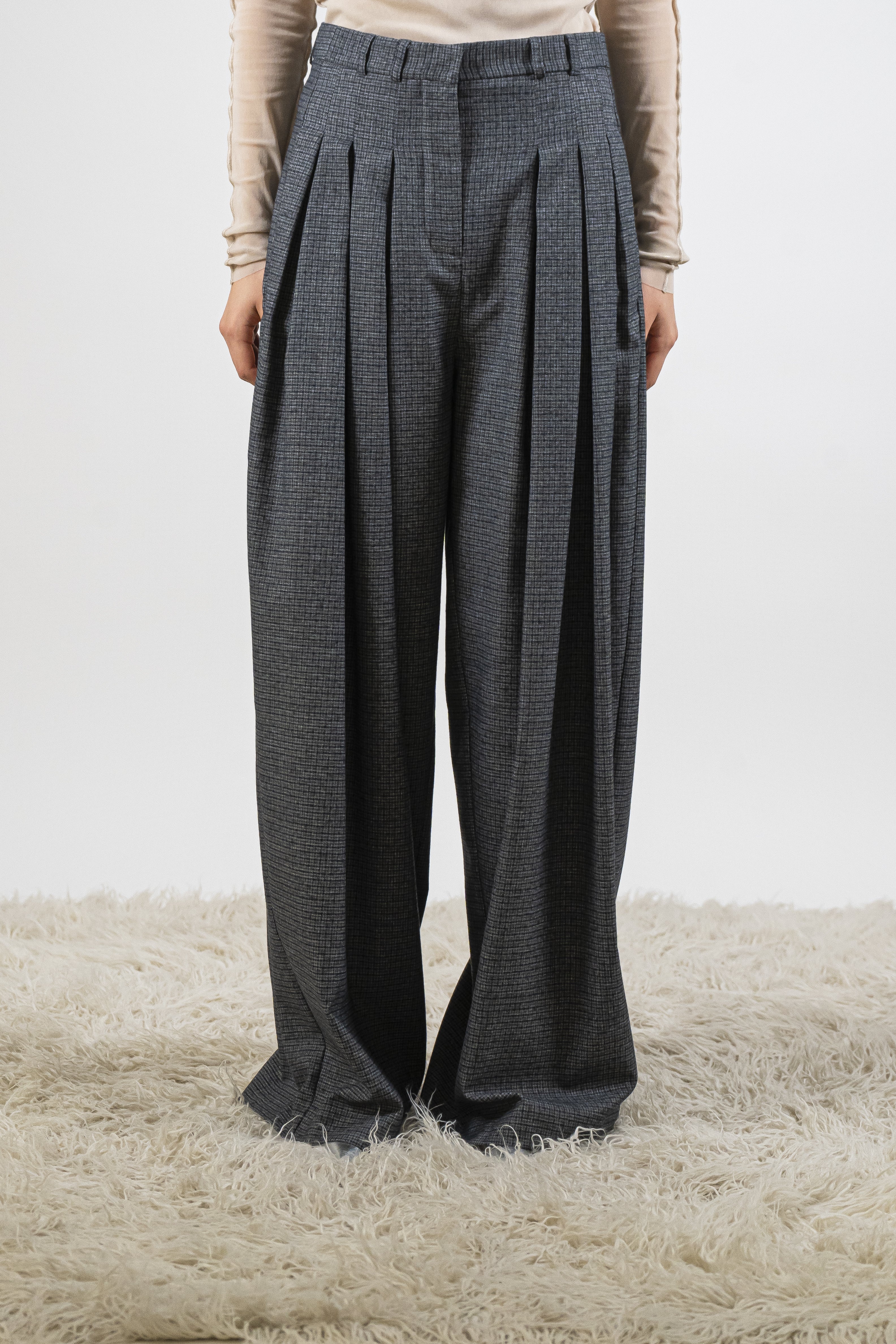 Pantalone ampio greyblue