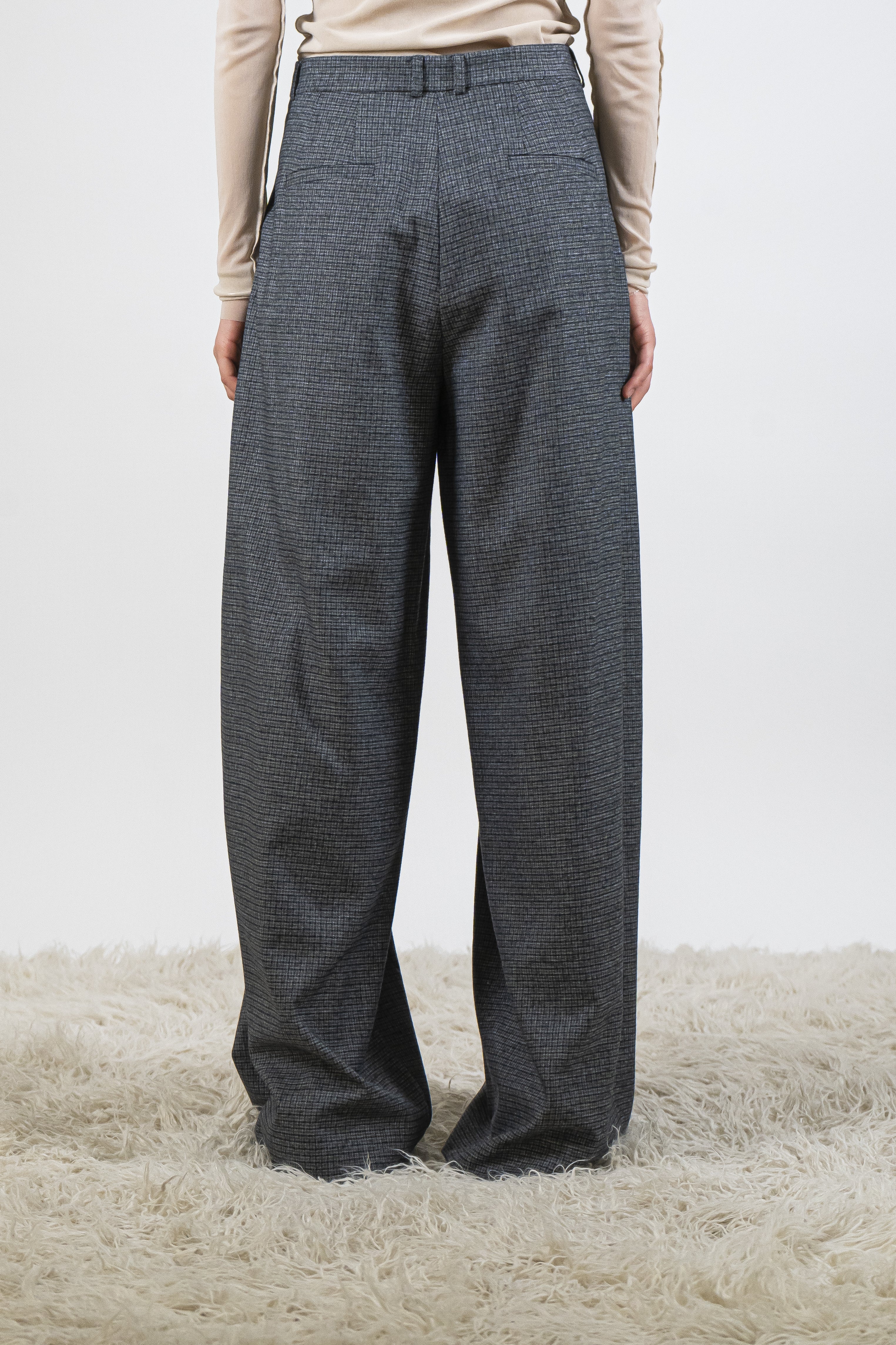 Pantalone ampio greyblue