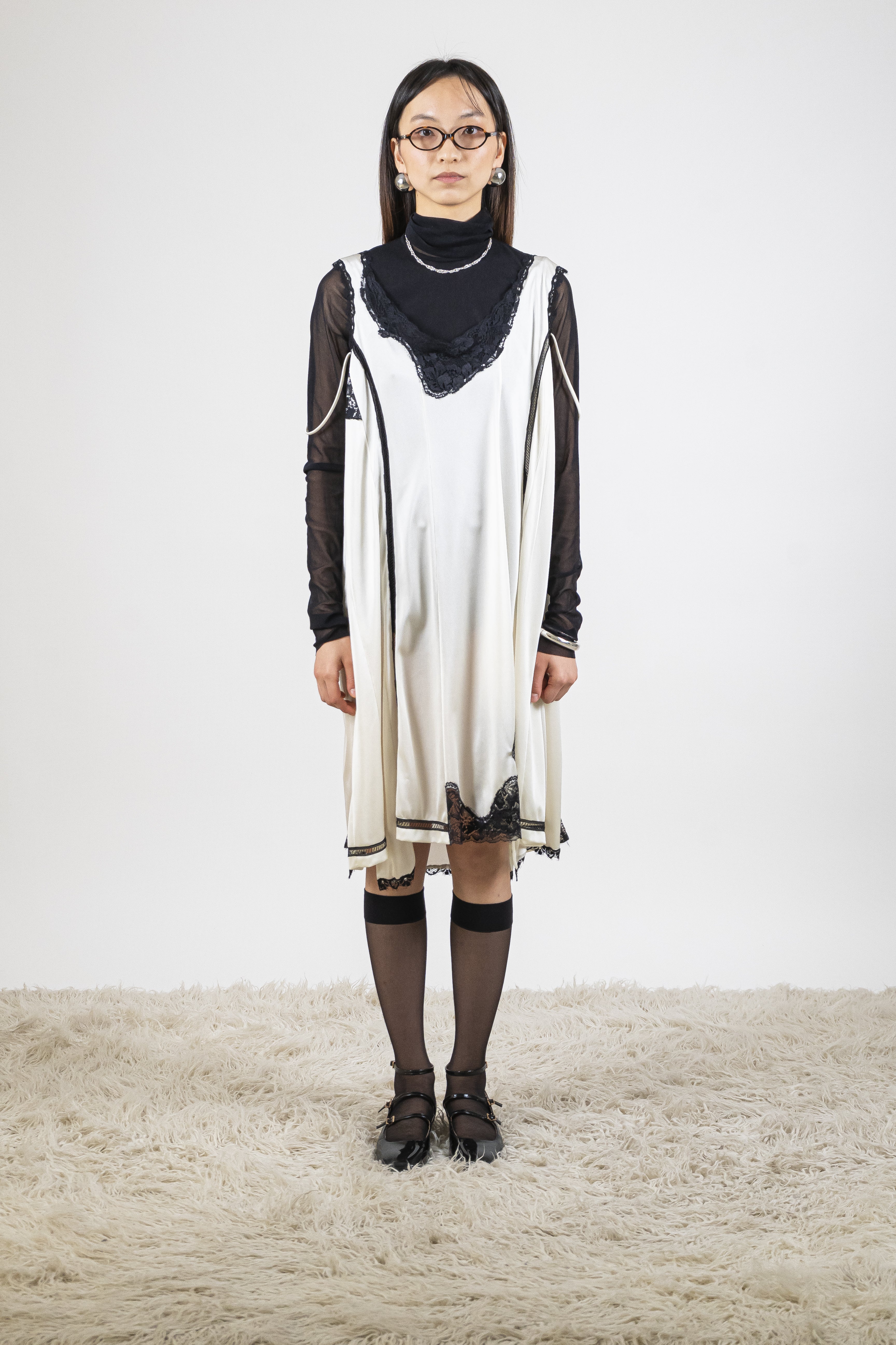 Abito sottoveste latte