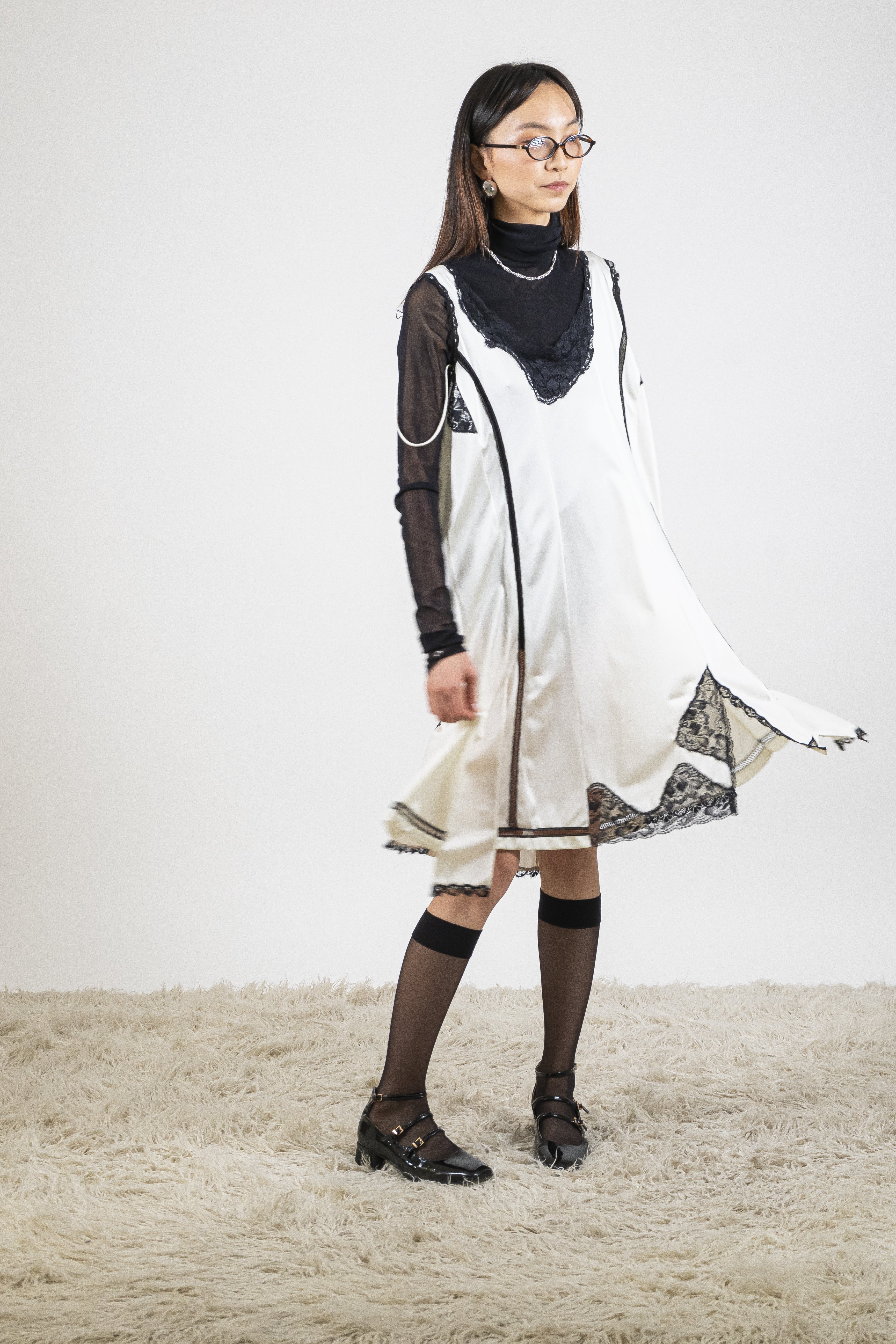 Abito sottoveste latte