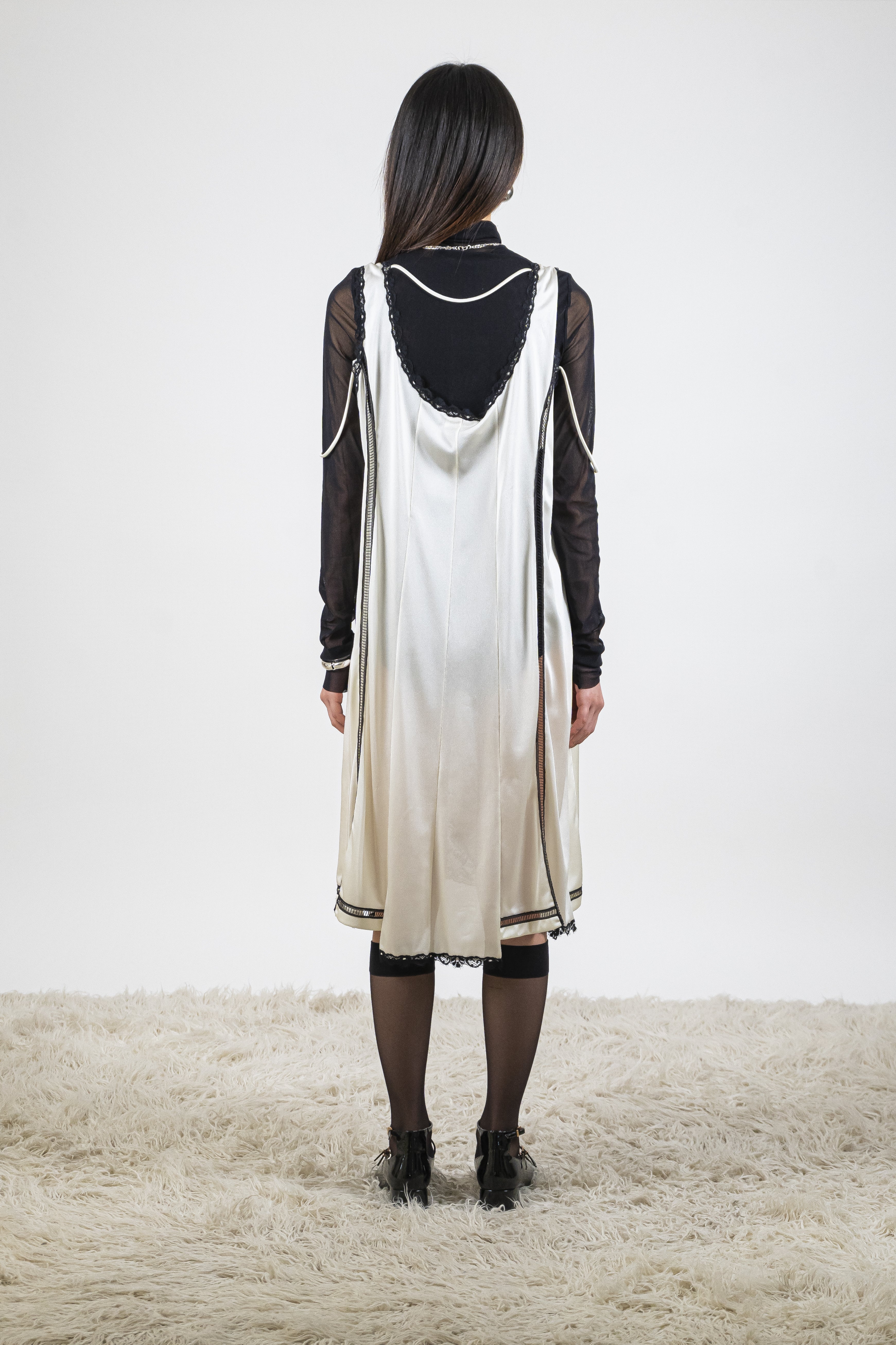 Abito sottoveste latte