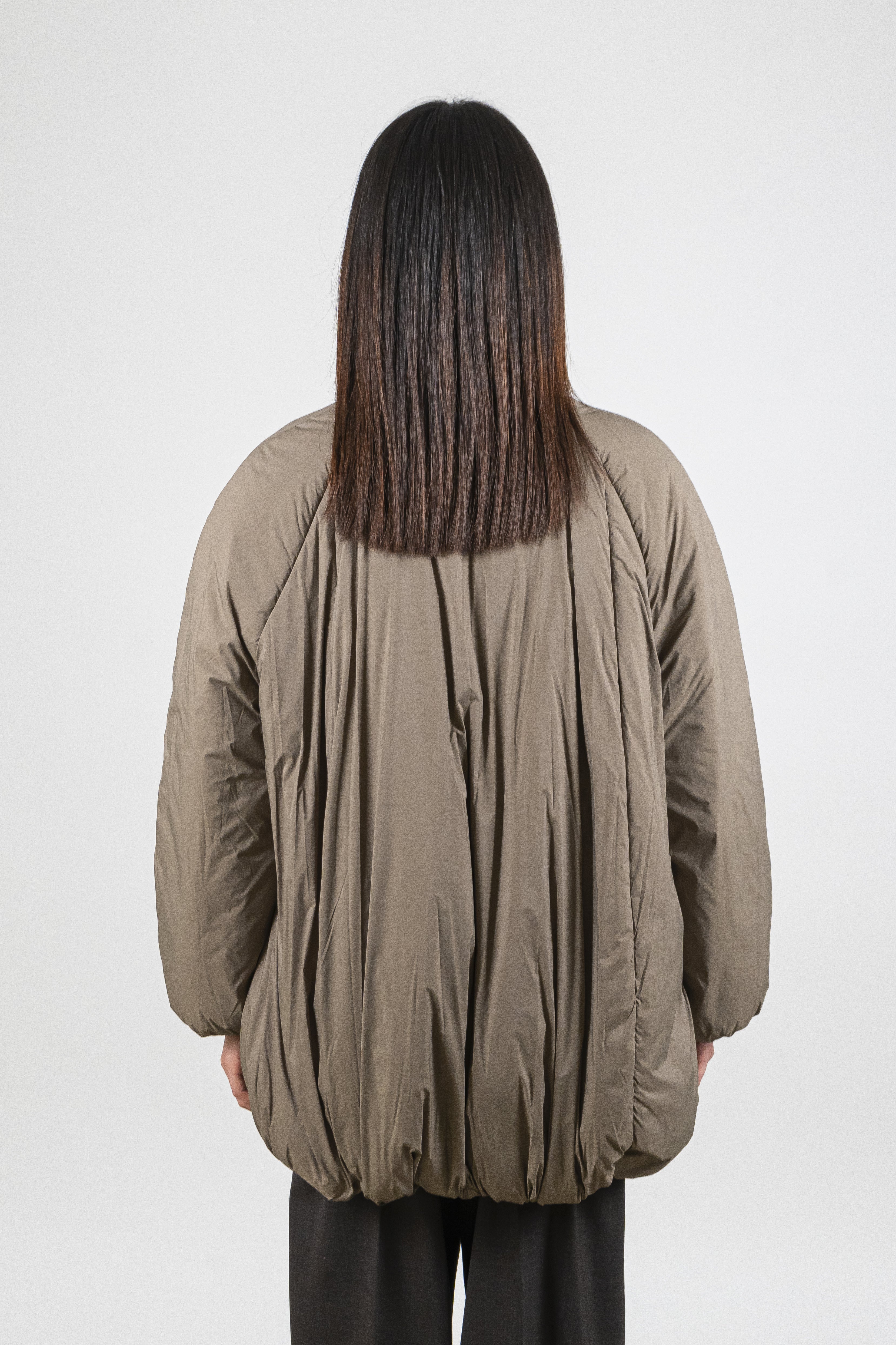 Piumino liscio cocoa