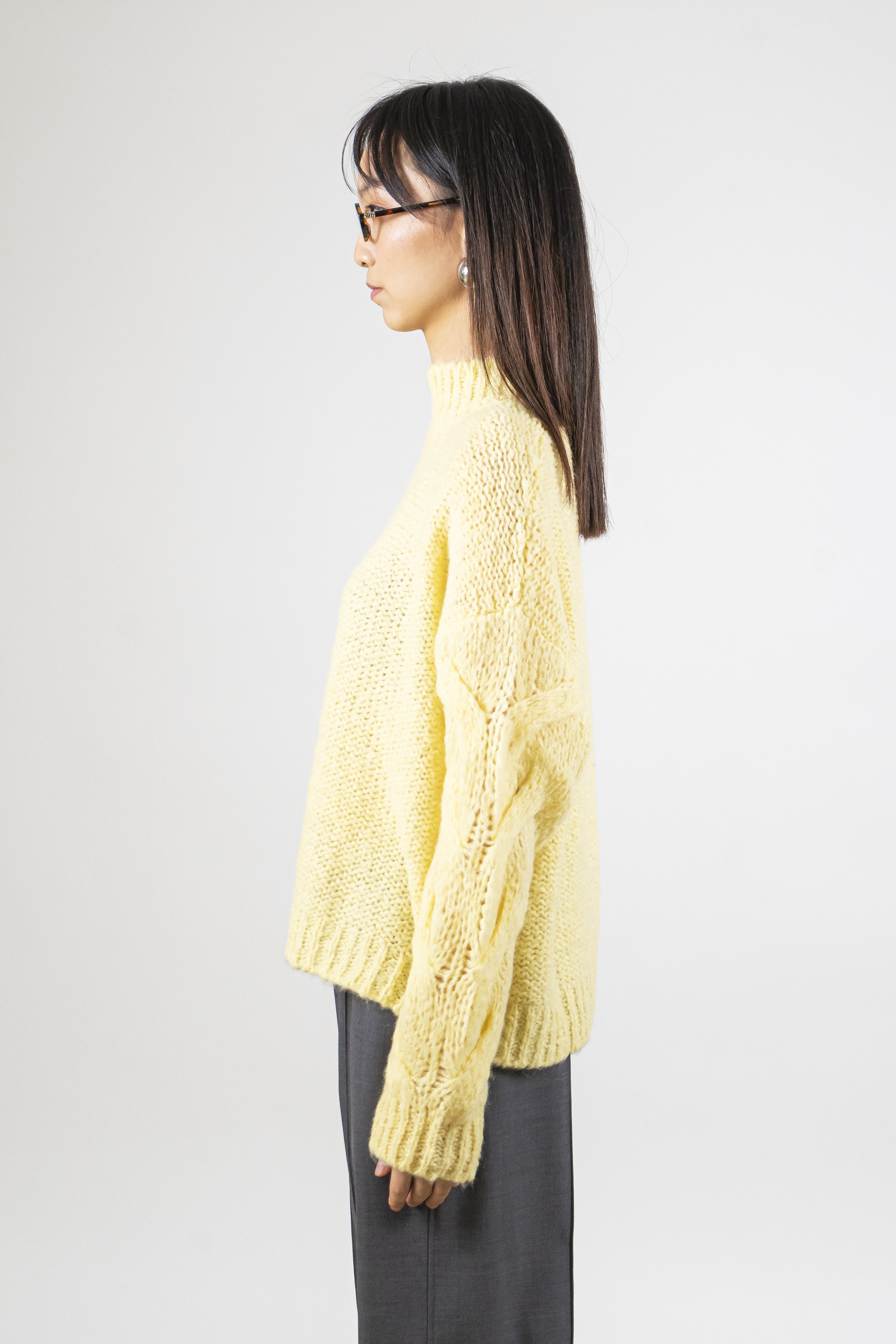 Maglia girocollo macaron