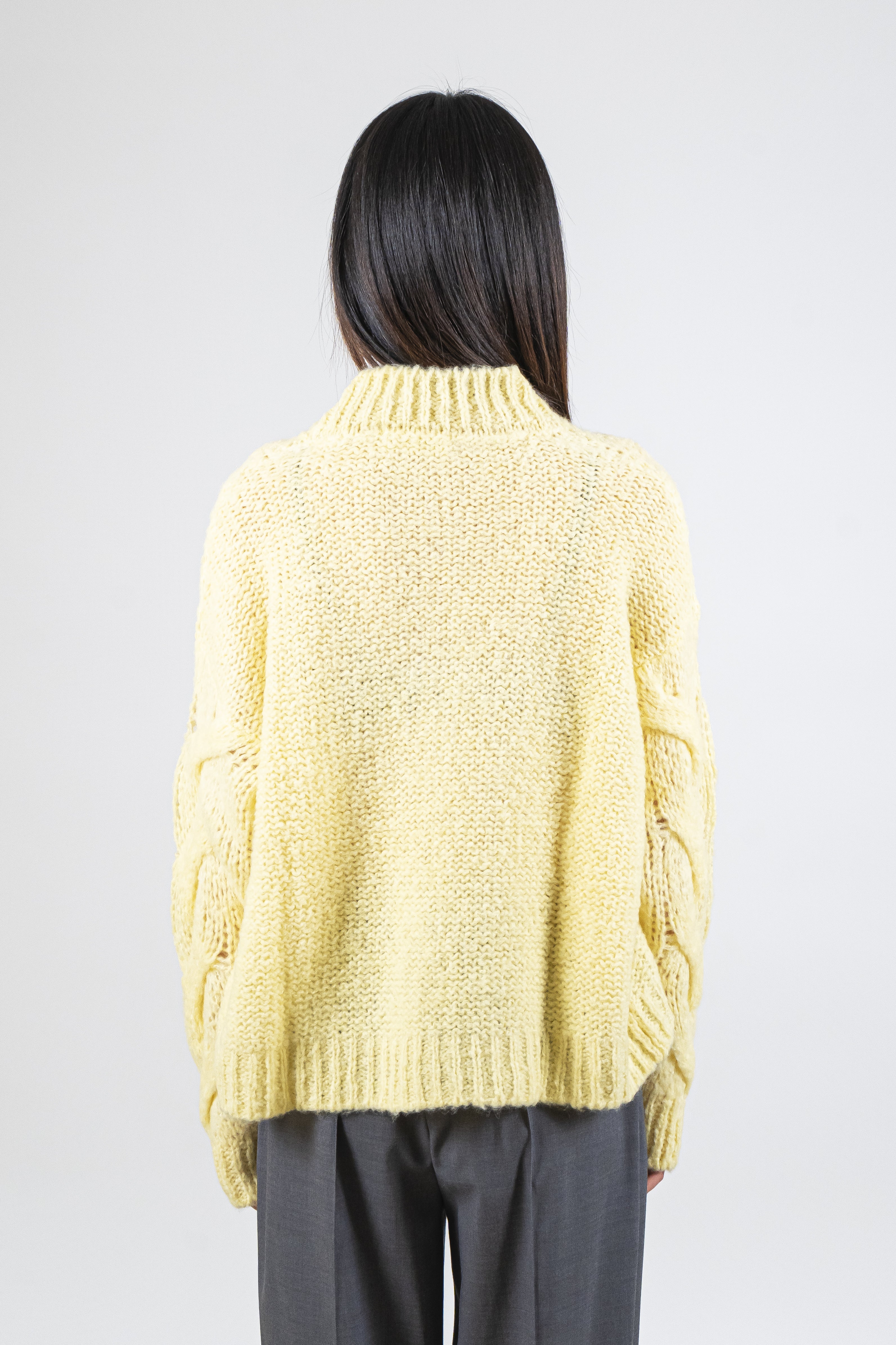 Maglia girocollo macaron