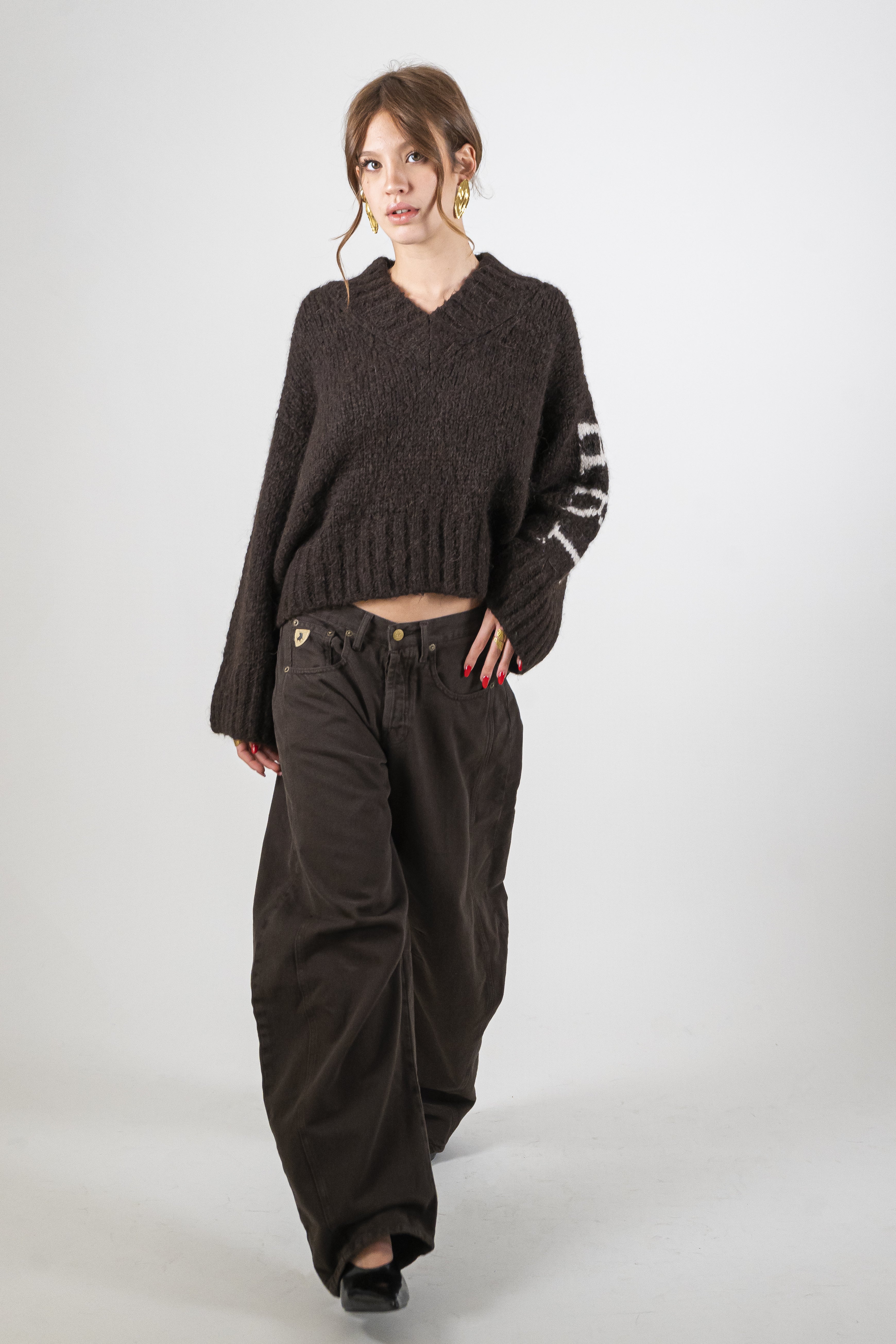 Jeans Aliana chocolate