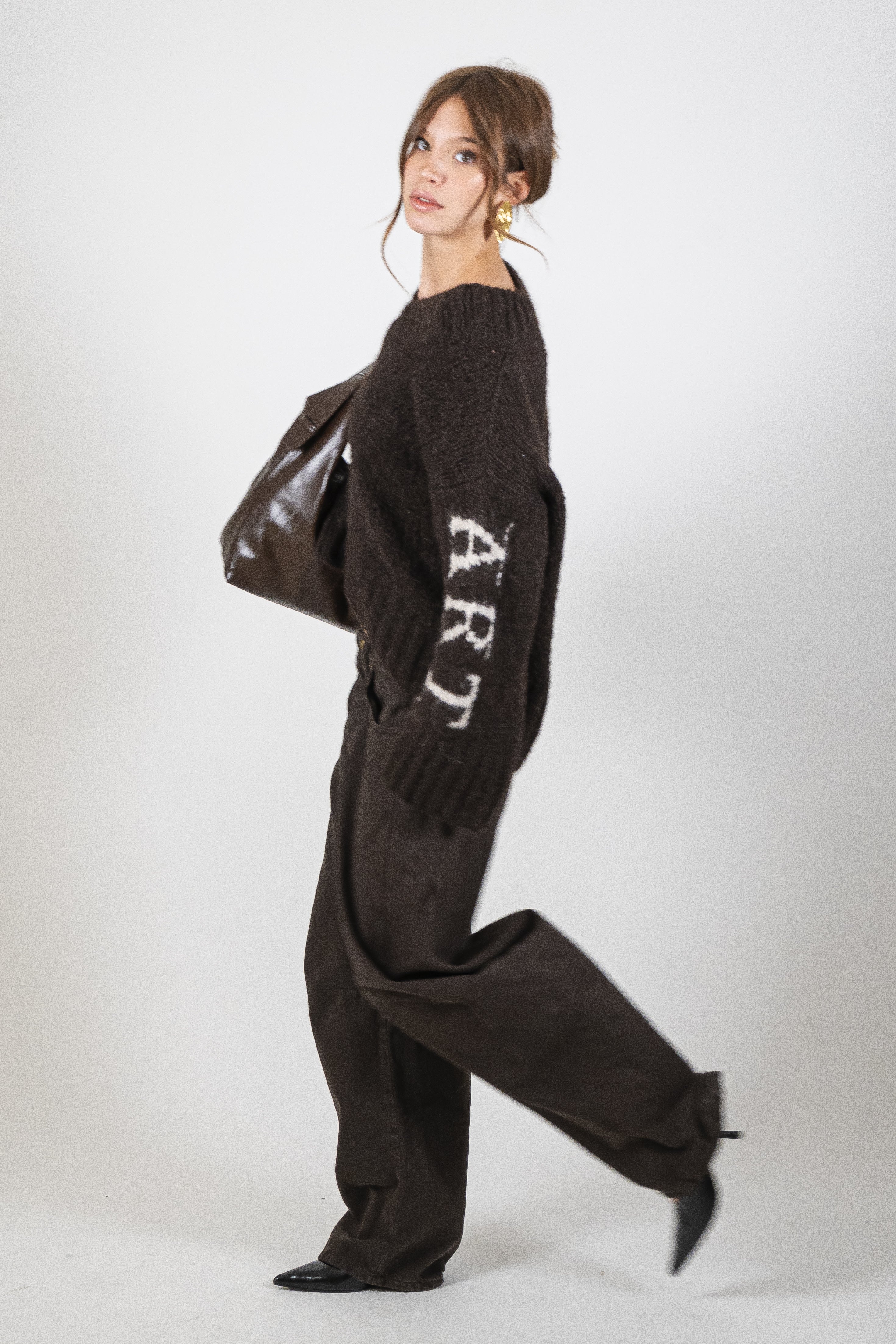 Jeans Aliana chocolate