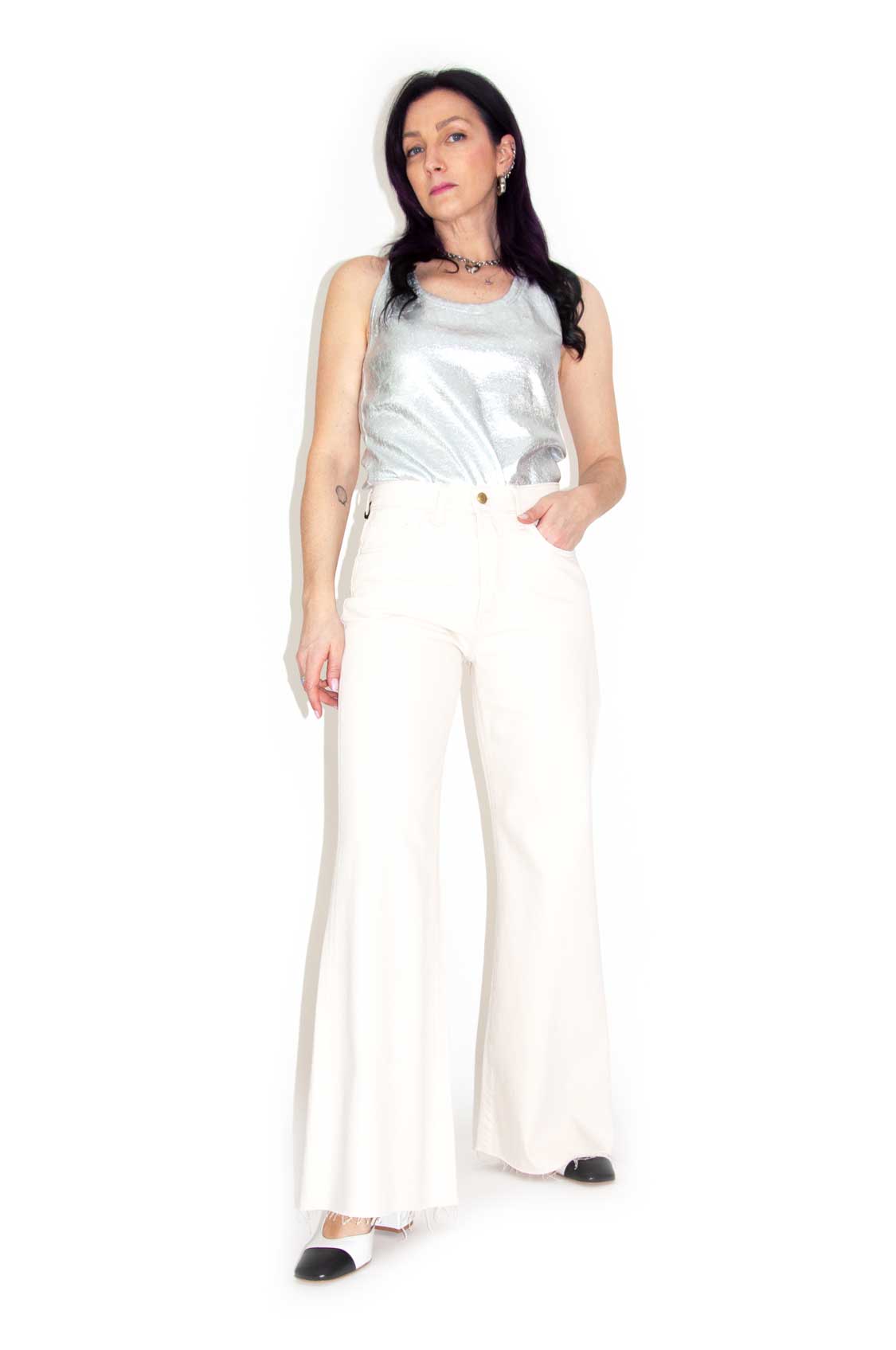 Jeans Luna ecrù