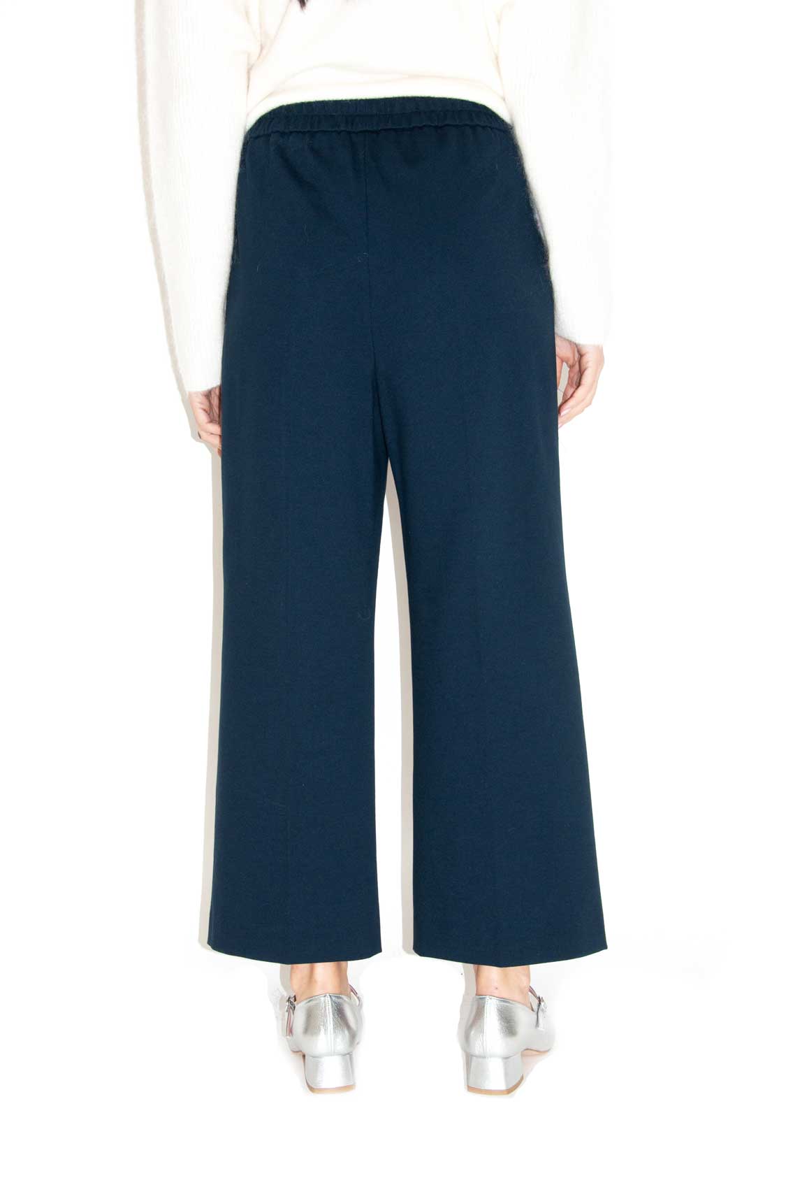 Pantalone dritto cropped