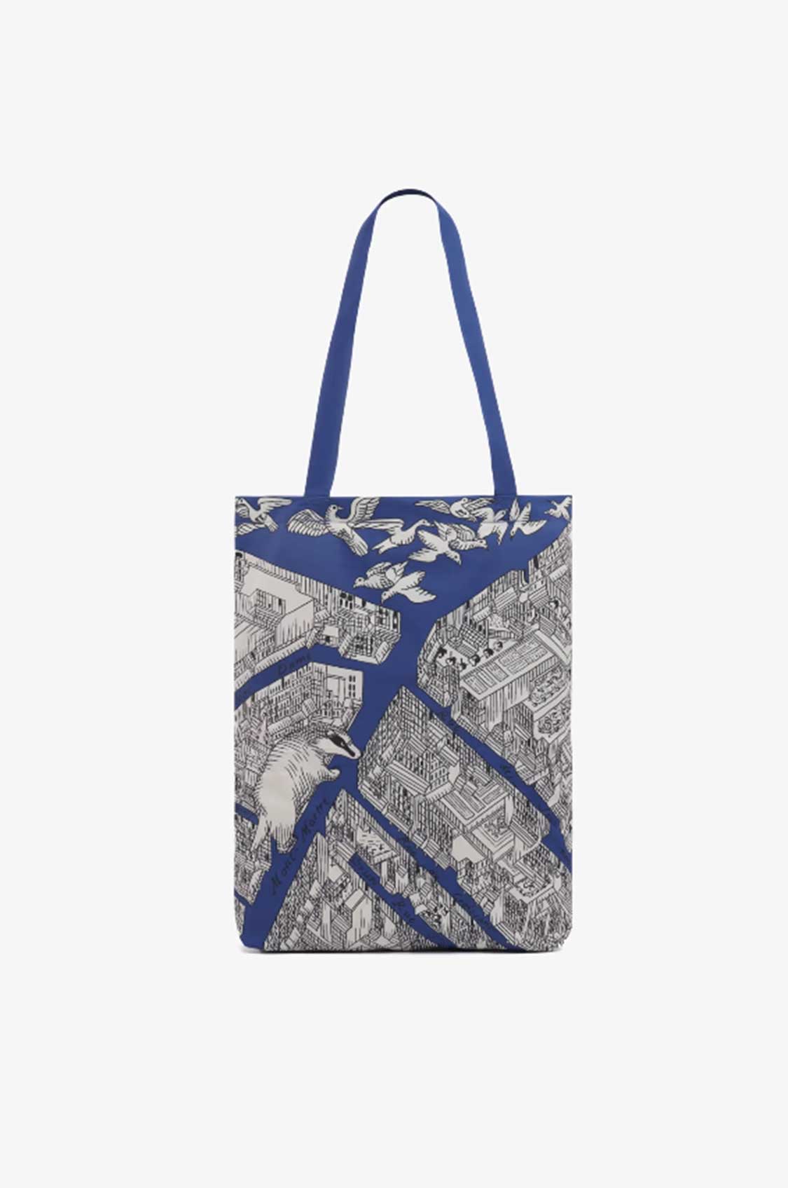 Shopper Turgot bleu