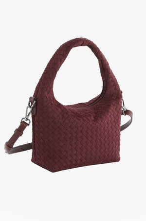 Borsa Twist plum