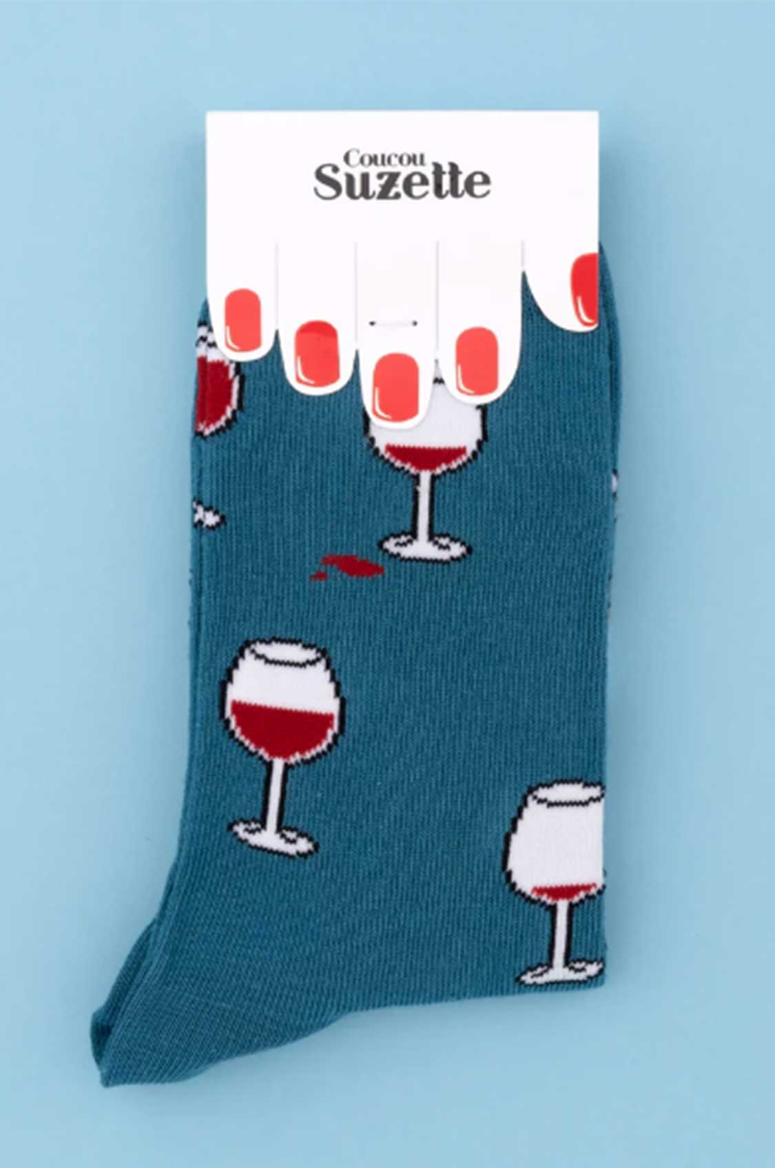 Calzini bottiglie vino