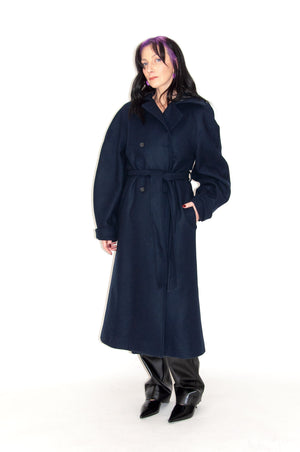 Cappotto Oversize navy