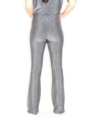 Leggings trombetta silver