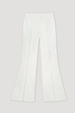 Pantalone flare white