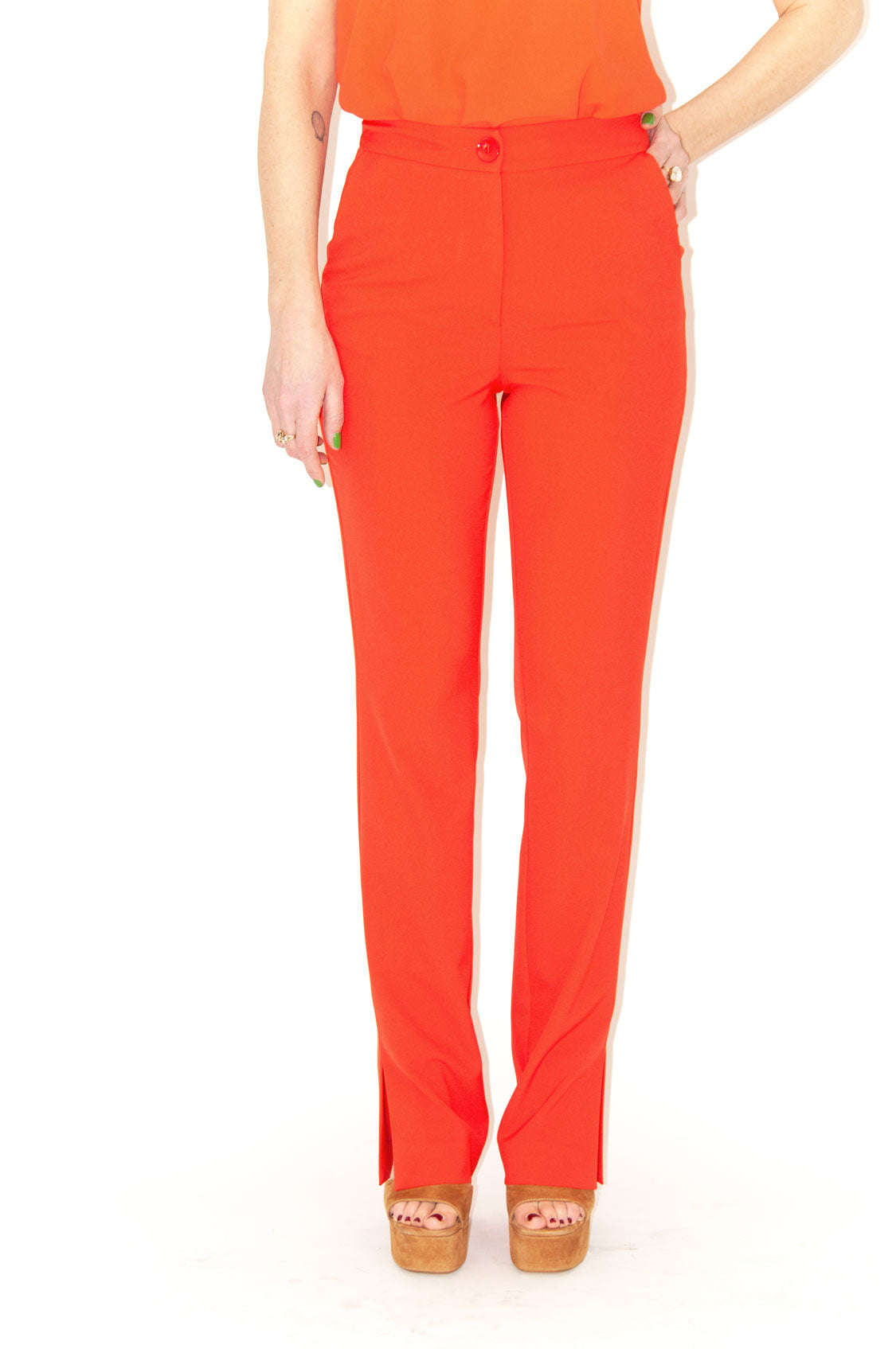 Pantalone cady orange