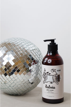 Sapone liquido salvia caviale verde